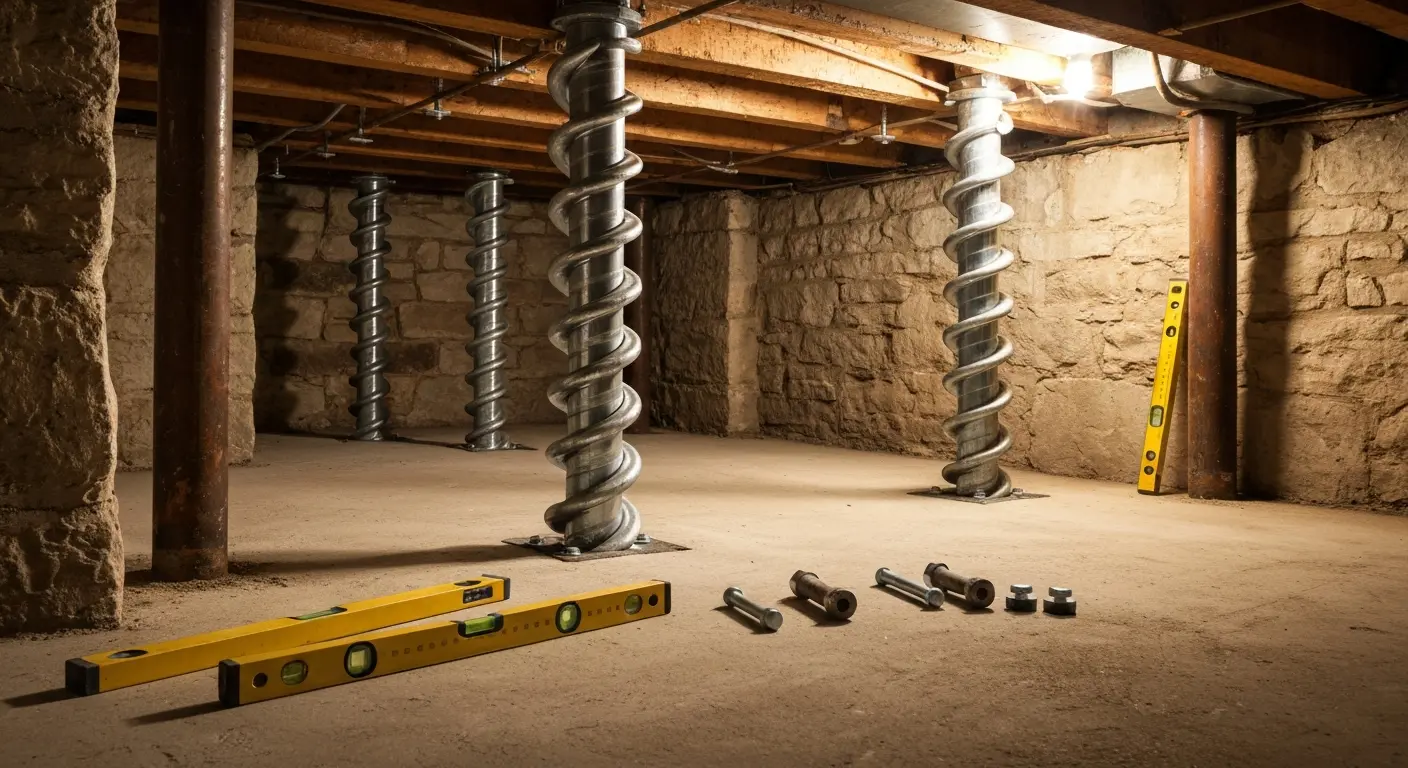 Foundation underpinning work