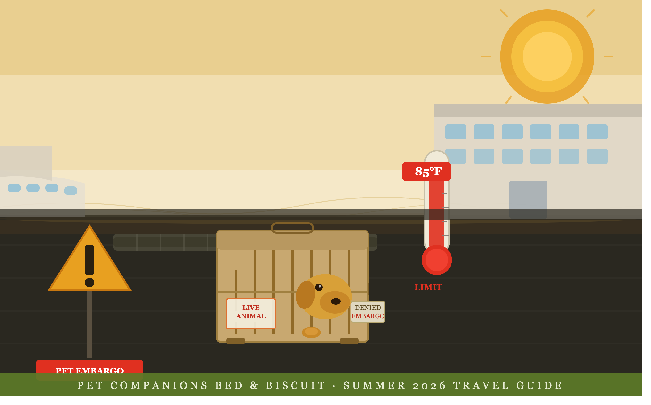 What Every Dog Parent Needs to Know About Summer 2026 Travel Restrictions