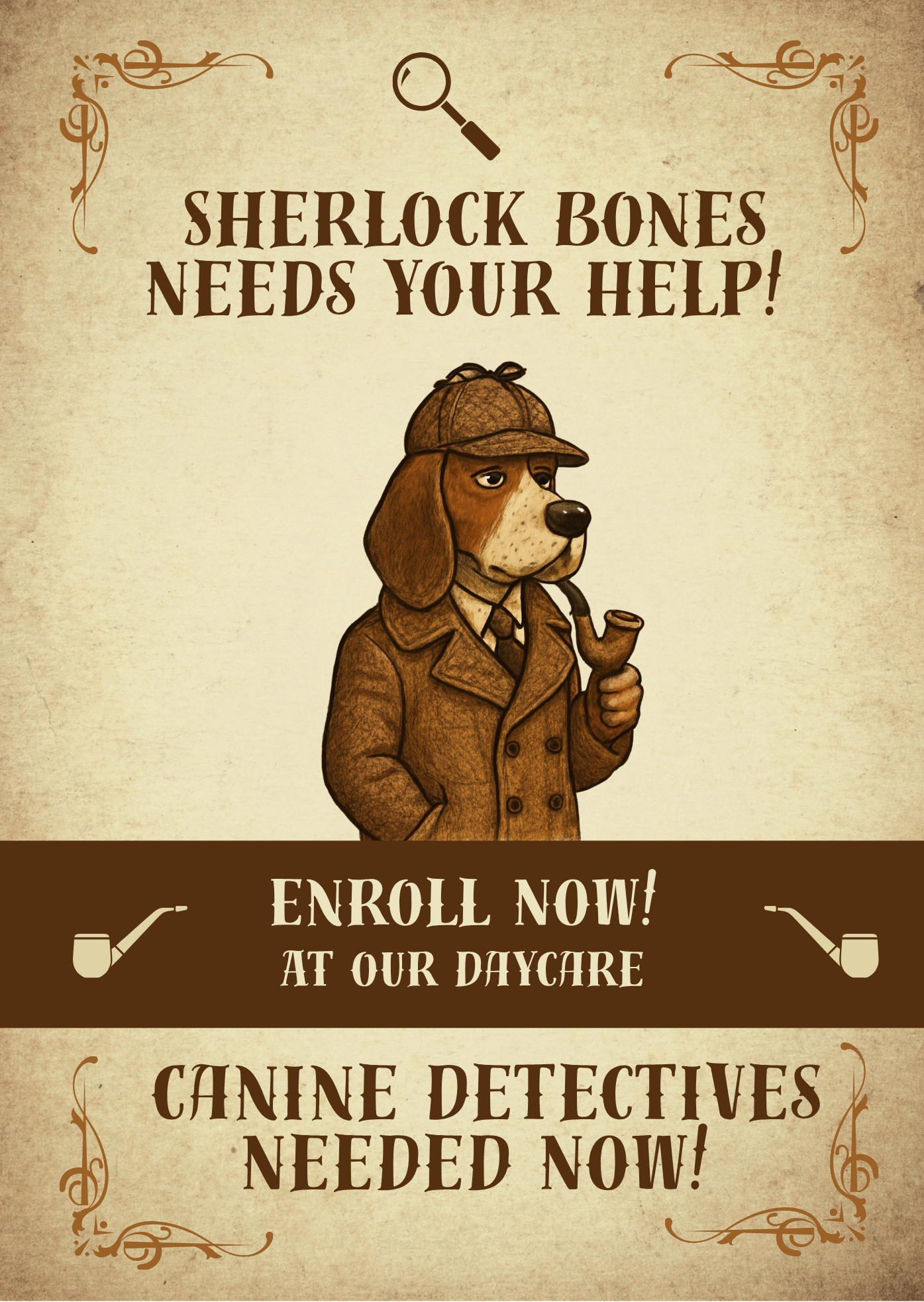 Sherlock Bones Needs Your Help: Pet Companions Adventure Club November 2026