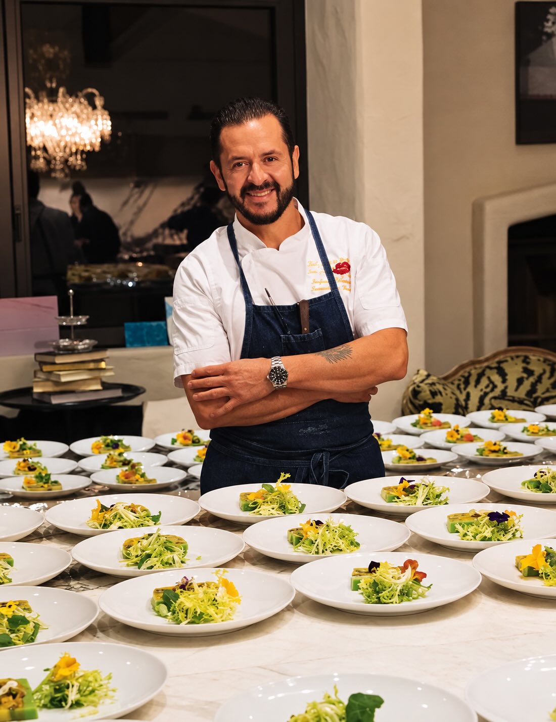 Chef Rafael Molina, as featured in Napa Valley Life Magazine