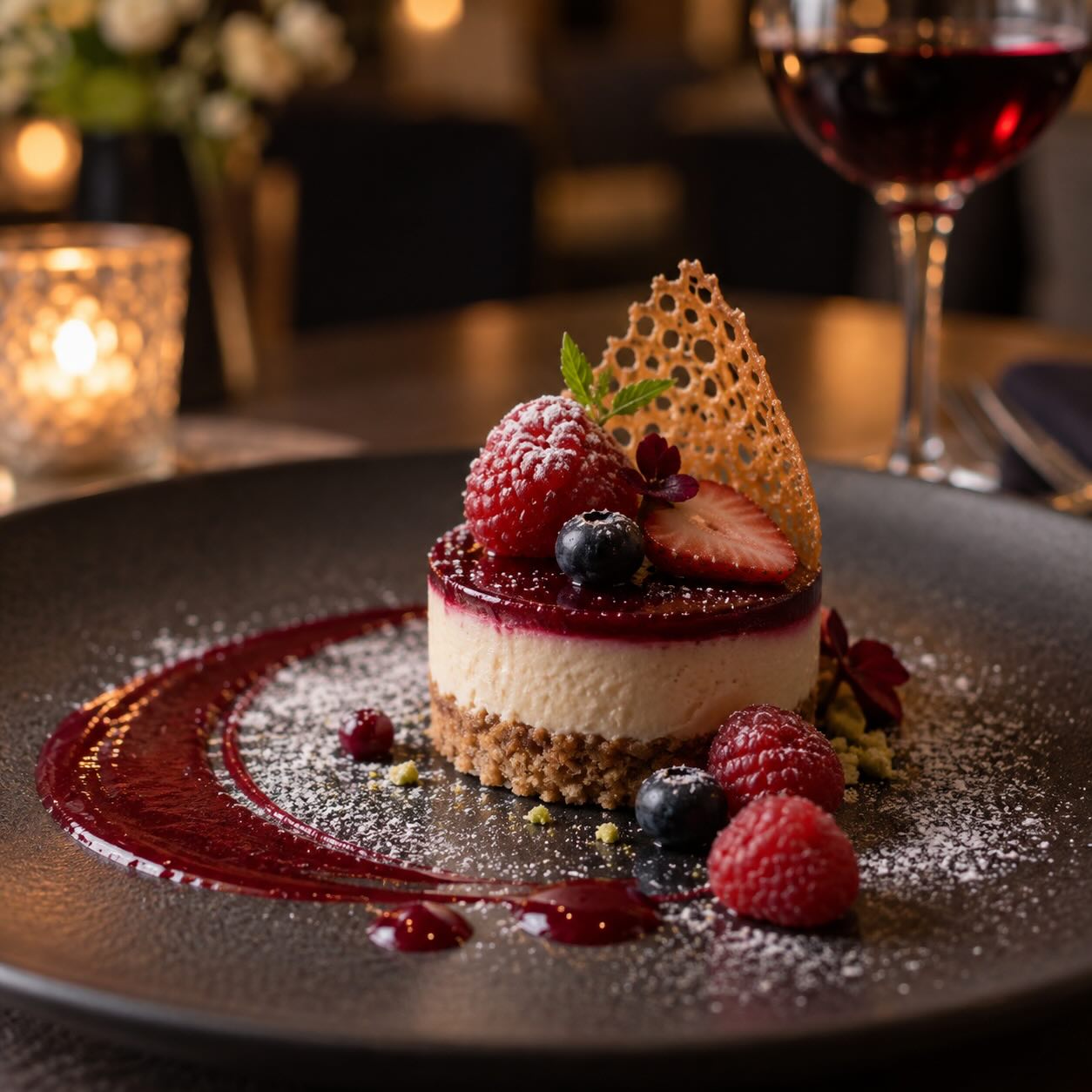 Private dinner moment