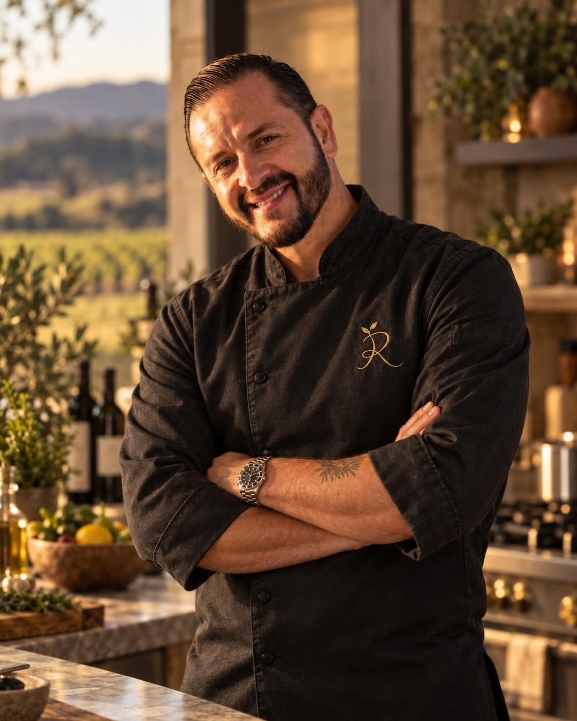 Portrait of Chef Rafael Molina