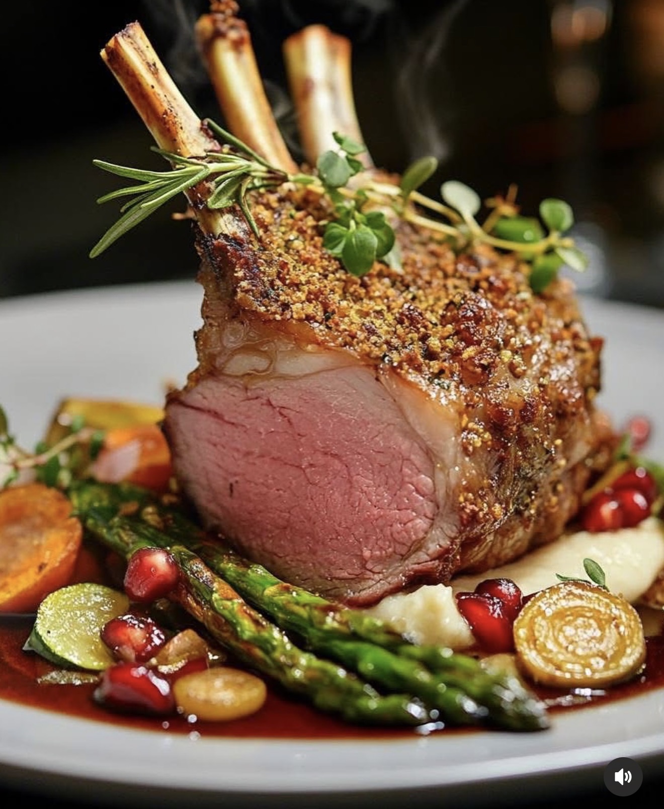 Close-up of fresh, seasonal ingredients being prepared