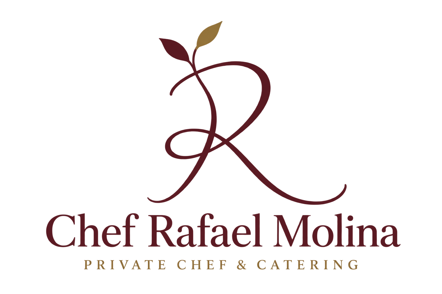 Chef Rafael Molina preparing a wine-country dinner