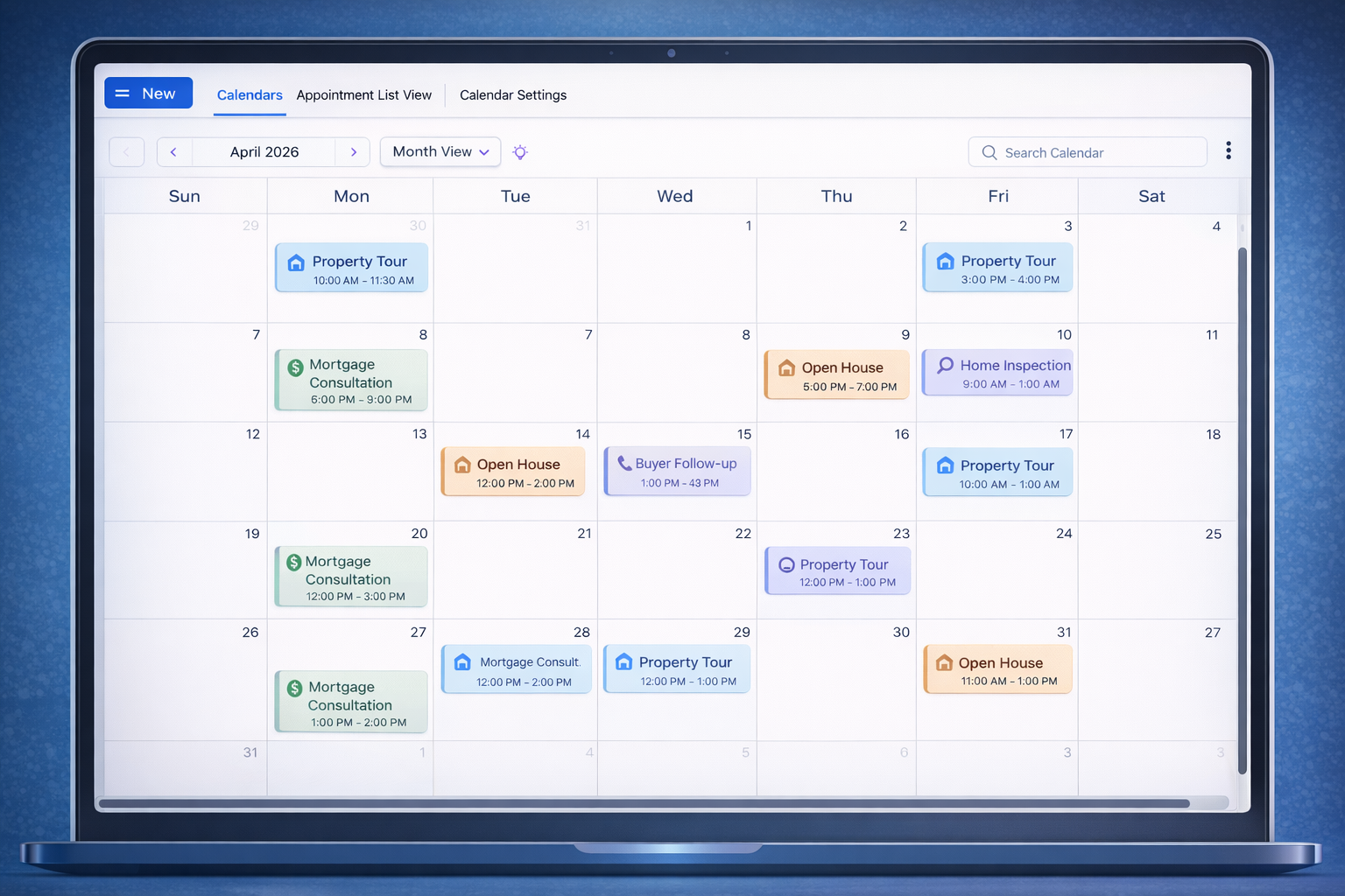 Calendar and scheduling tools