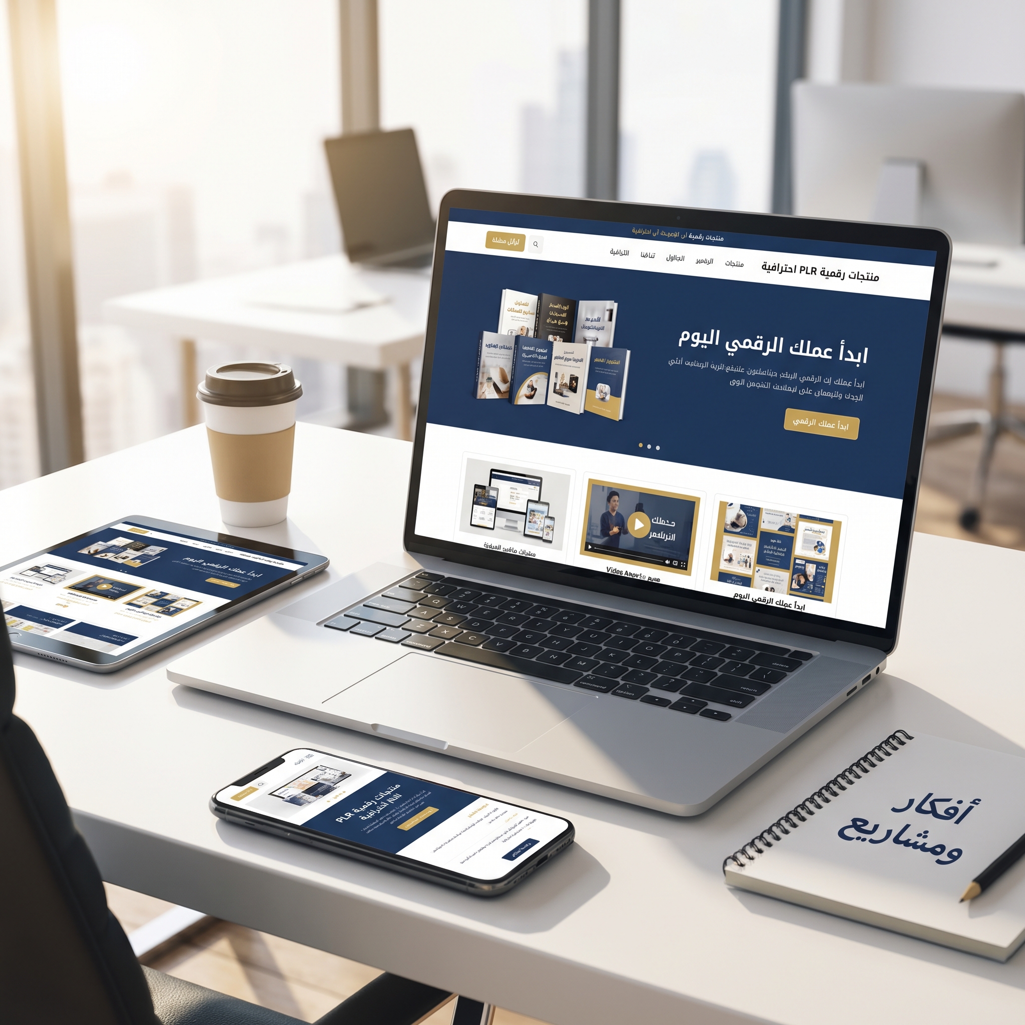 معاينة متنوعة لمنتجات PLR رقمية من Digital Labs