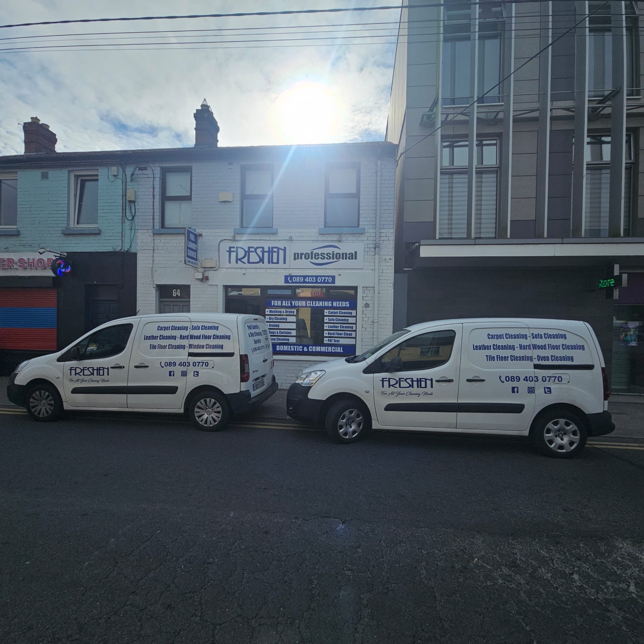 Freshen Professional Storefront on Dublin Street, Balbriggan