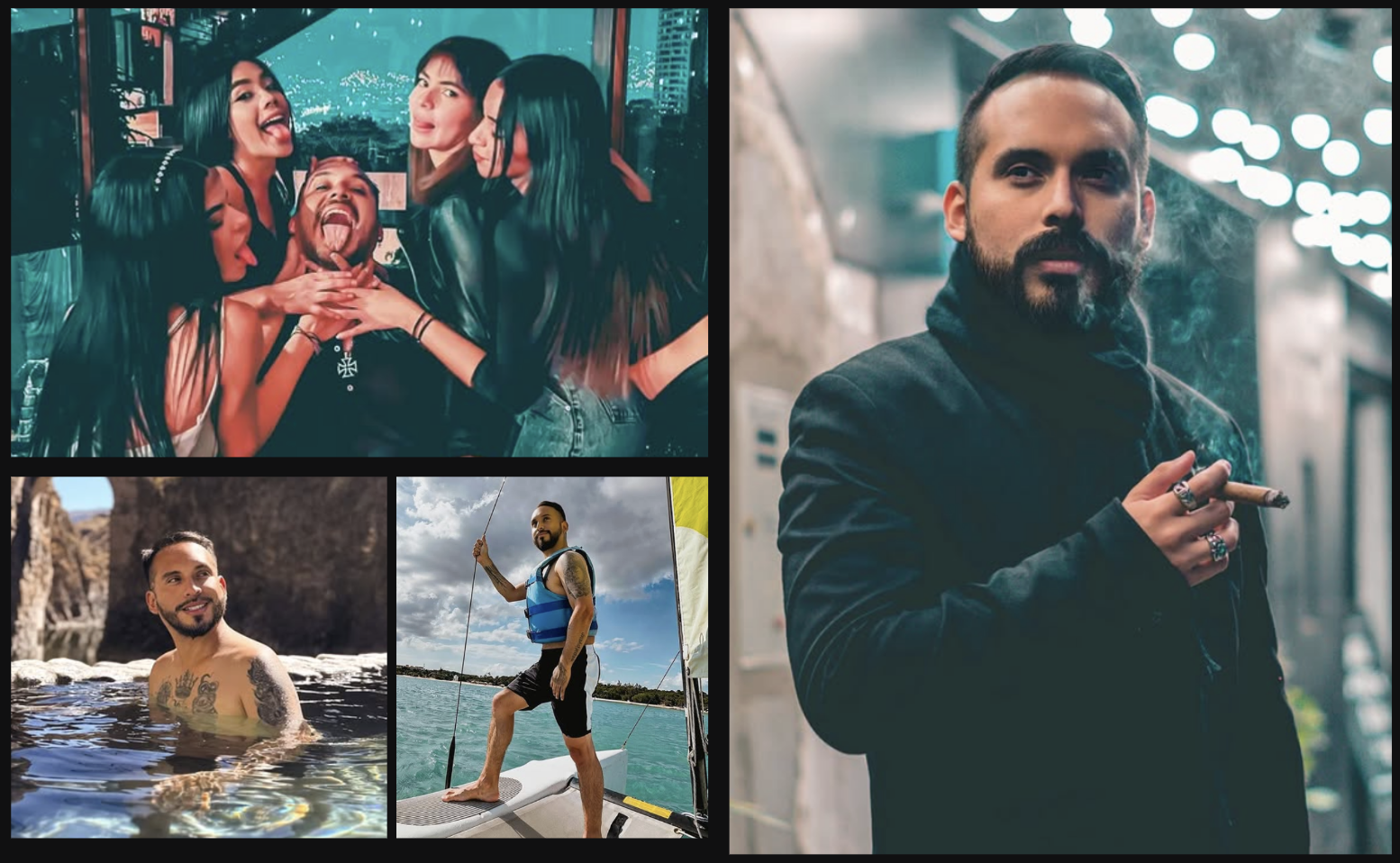 Mike Feroz hoy, creador del Código Eros — collage