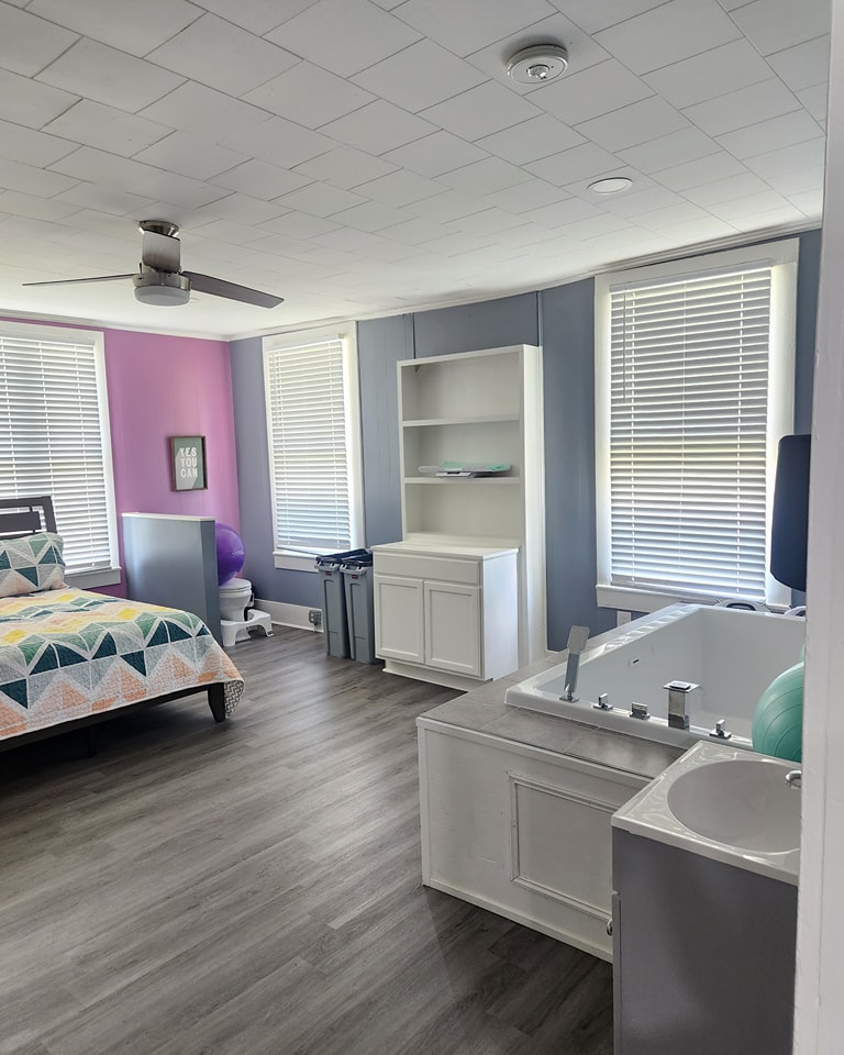 One of our birthing rooms