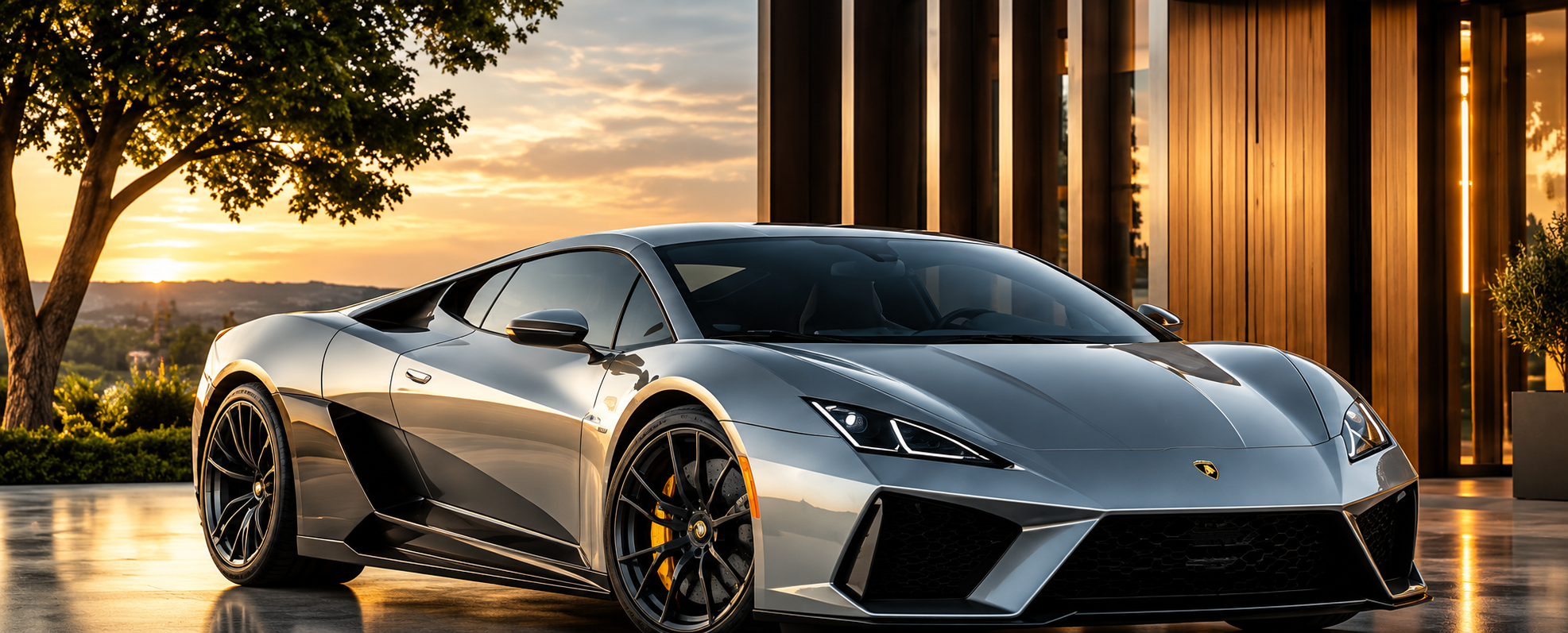 Luxury sports cars