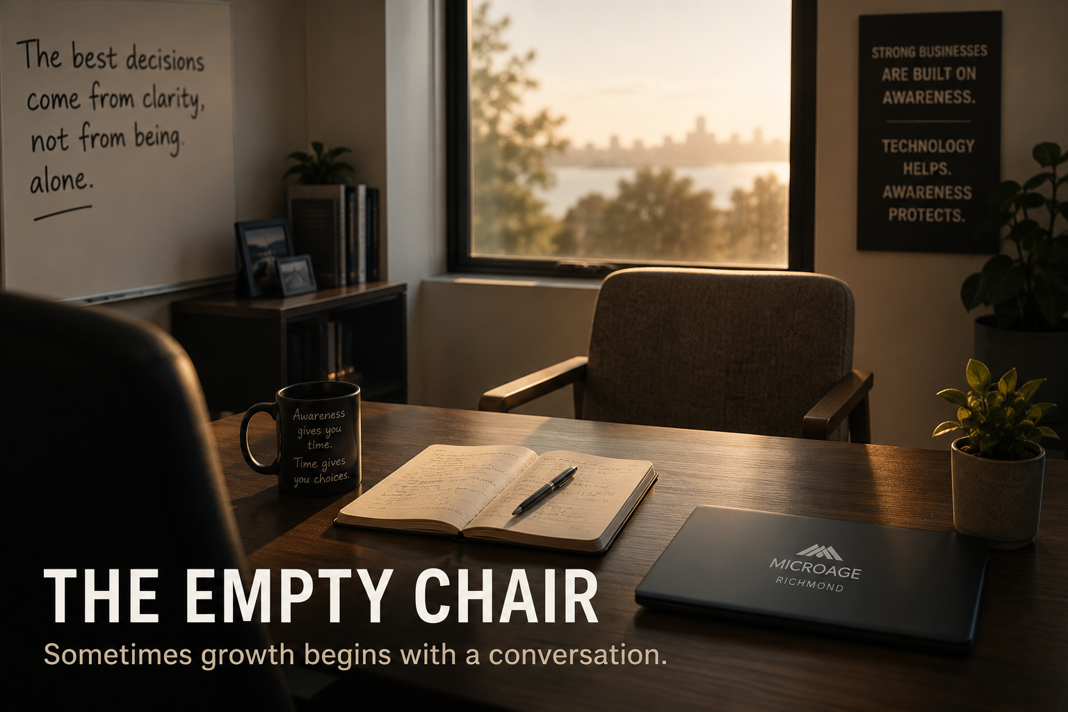 This Is NOT About Technology: Who Sits Across From You?