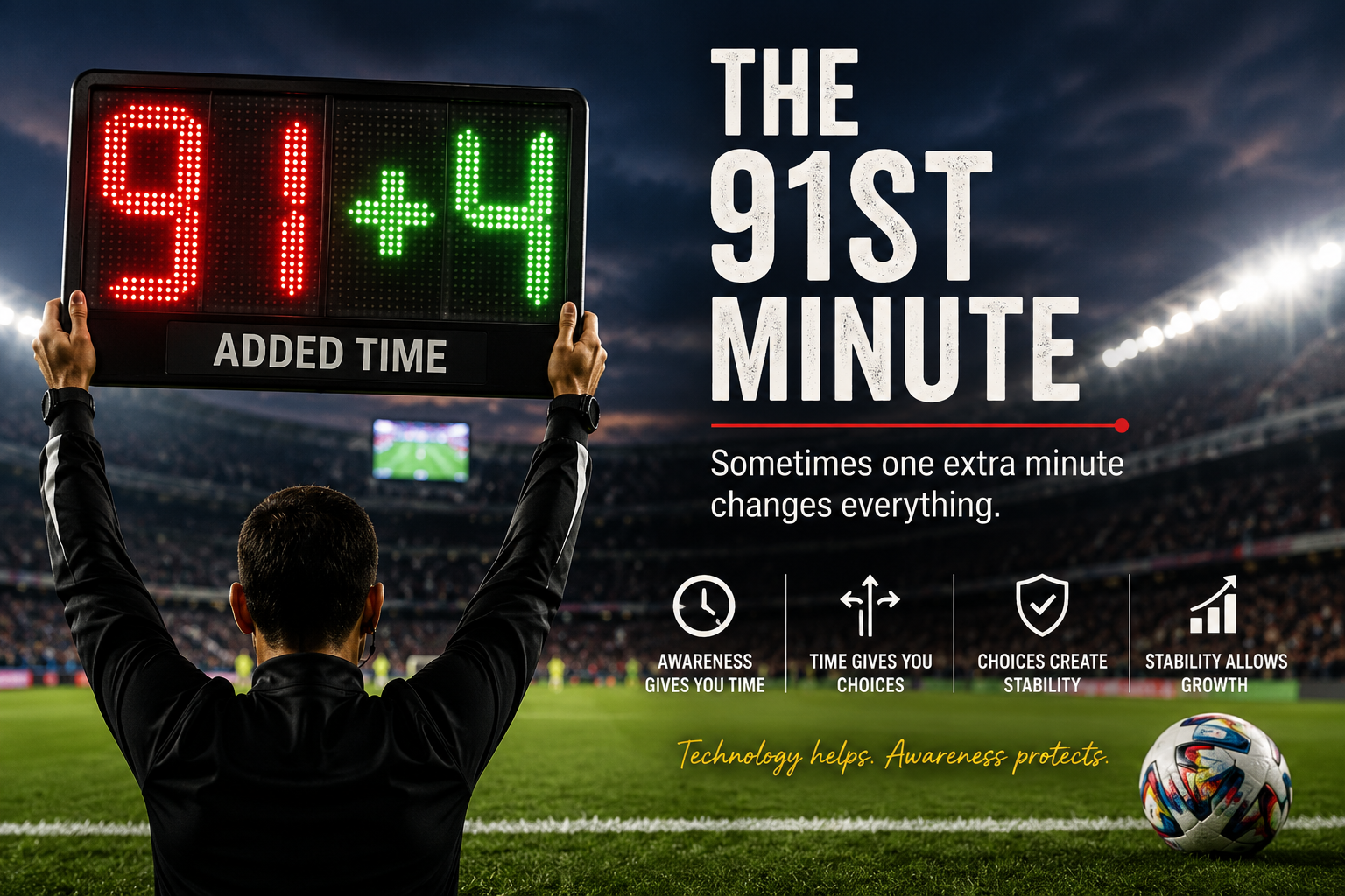 This Is NOT About Technology: The 91st Minute
