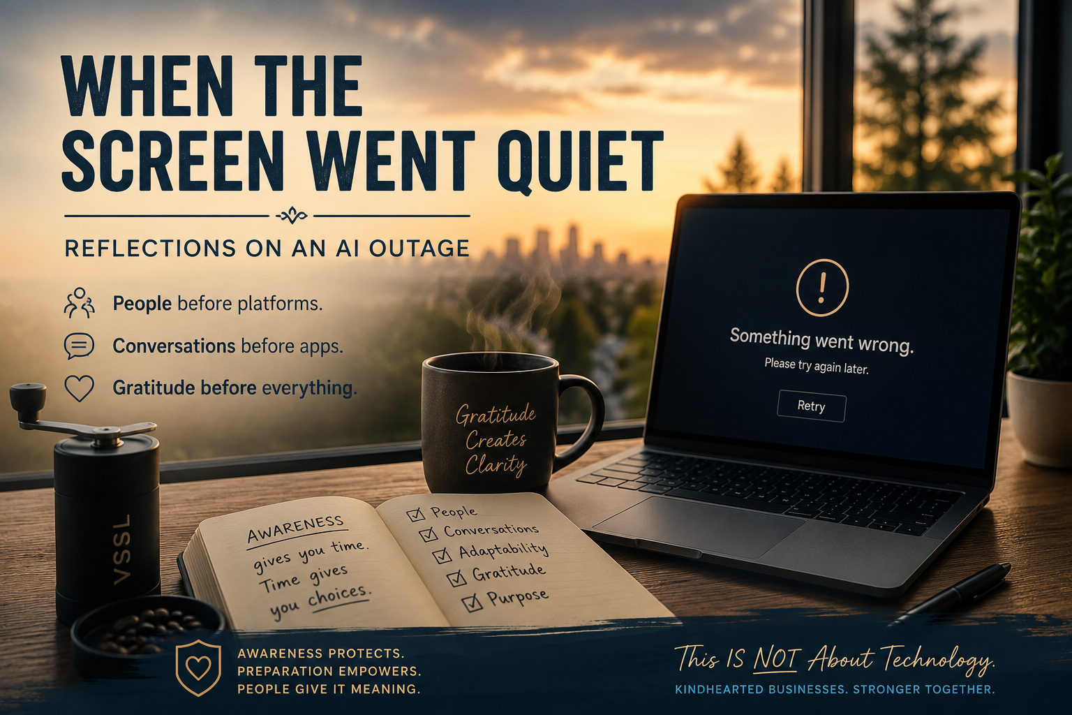 When the Screen Went Quiet | Lessons from an AI Outage