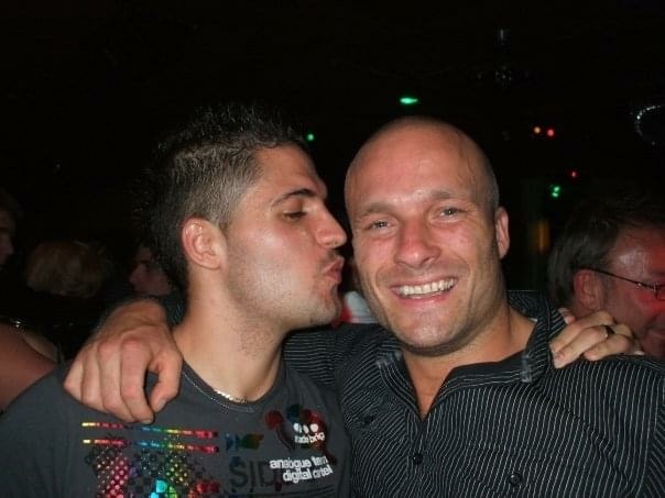 Kristian and his best friend