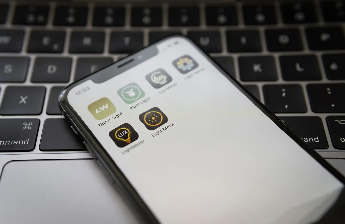 luxmeter v interiéri
