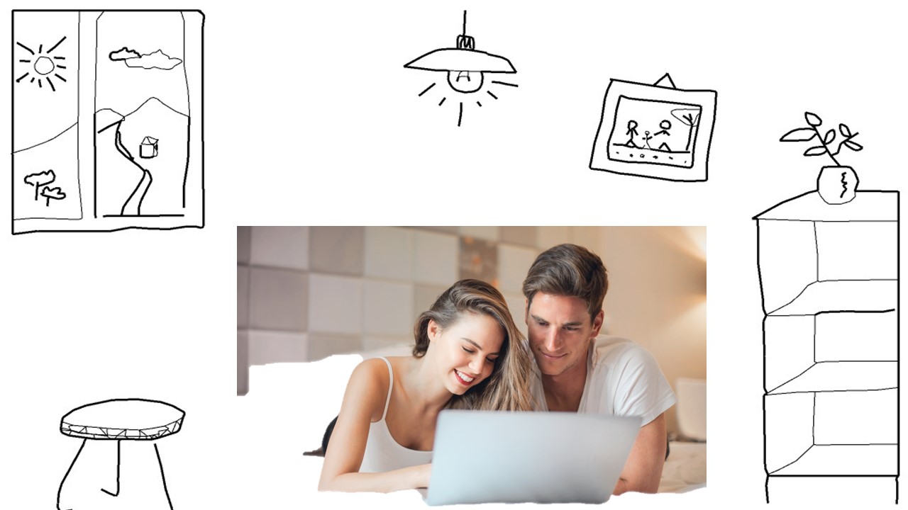 luxmeter v interiéri