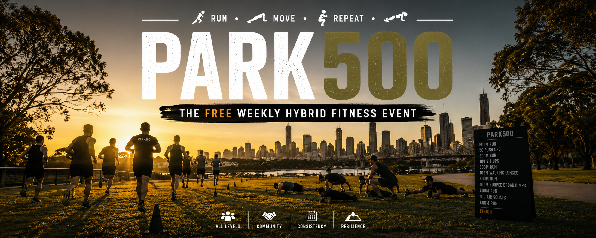 PARK500 community fitness event image