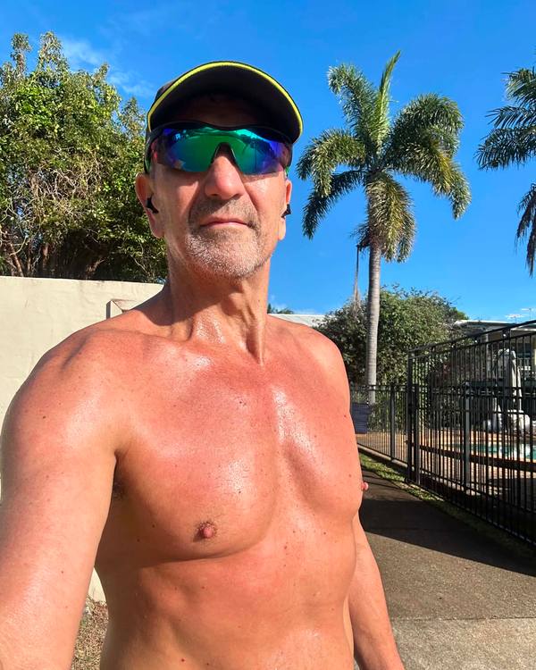 Kevin Stade outdoors in Brisbane