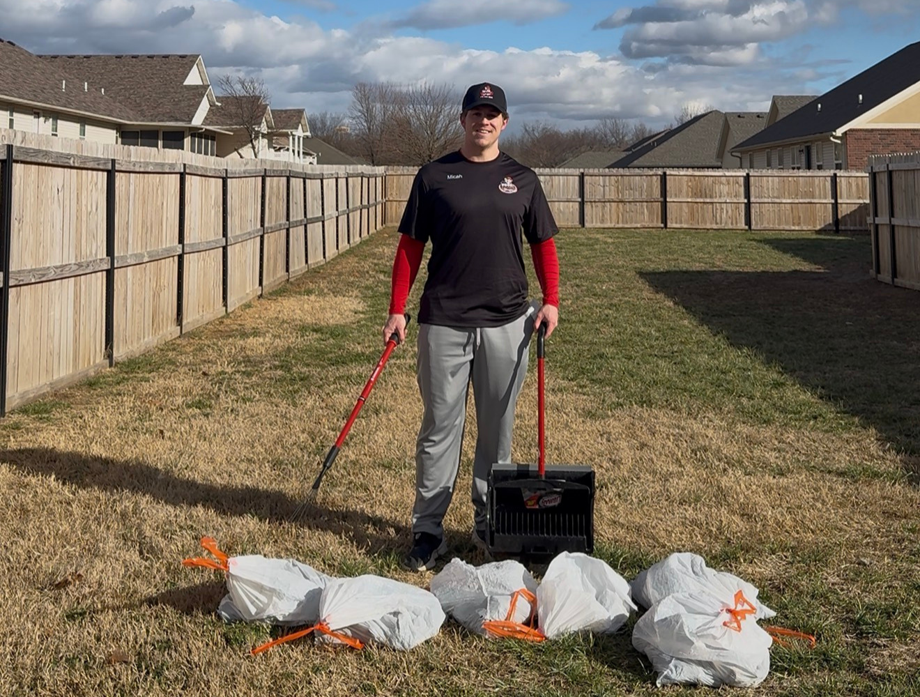 Friendly Poop Scoop Boogie technician