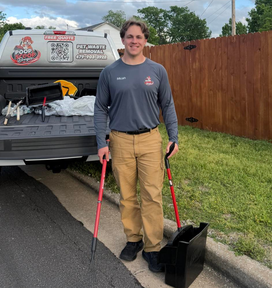 Friendly Poop Scoop Boogie technician