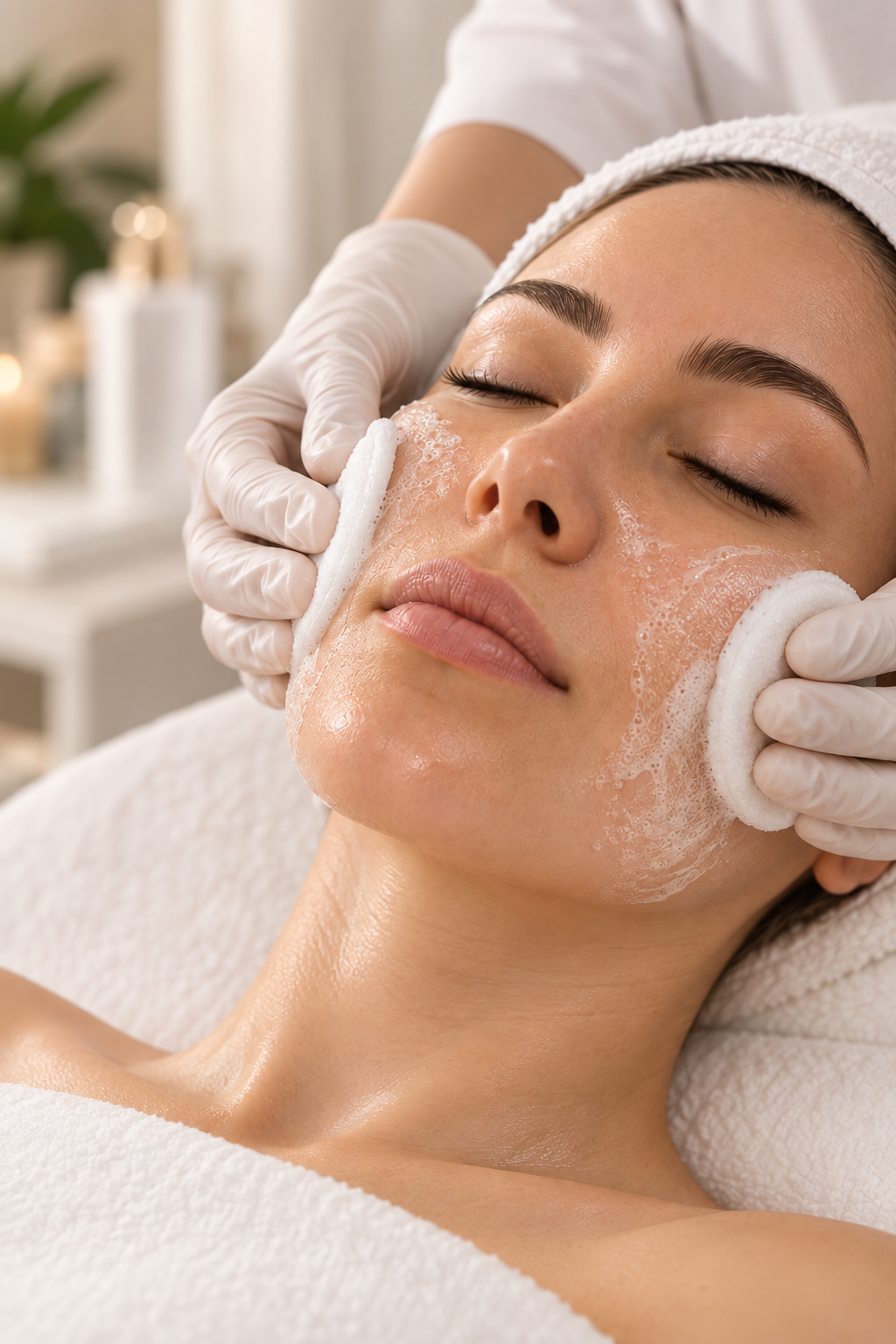 Limpieza facial profunda en Galatea MedSpa