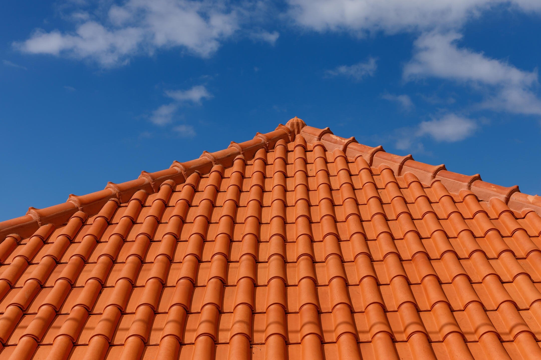Roof Washing – Spanish Tile in Volusia County Florida