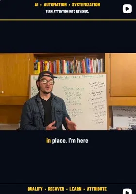 Vertical short clipped from a long-form video