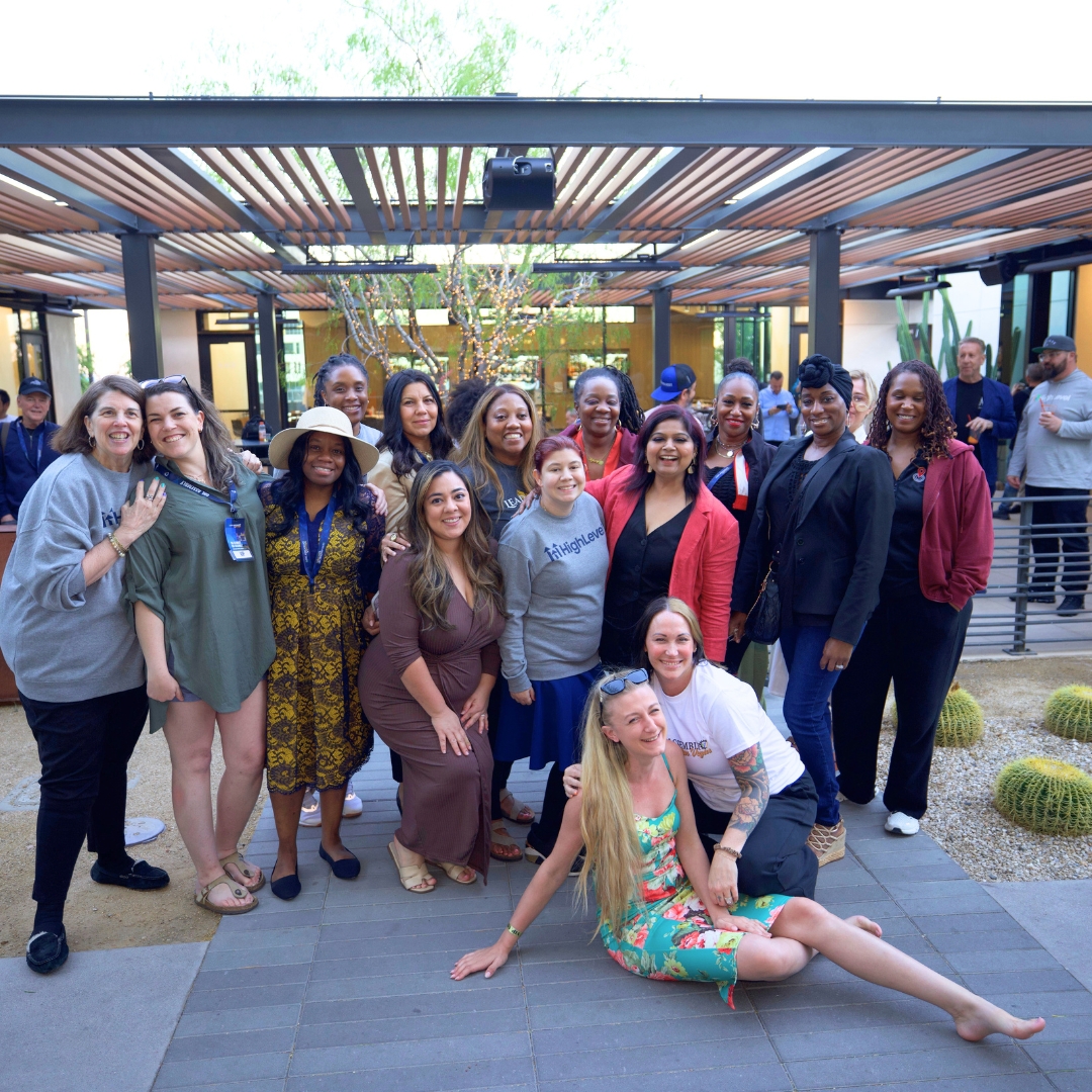 A group of entrepreneurs together at a GHL Engine event