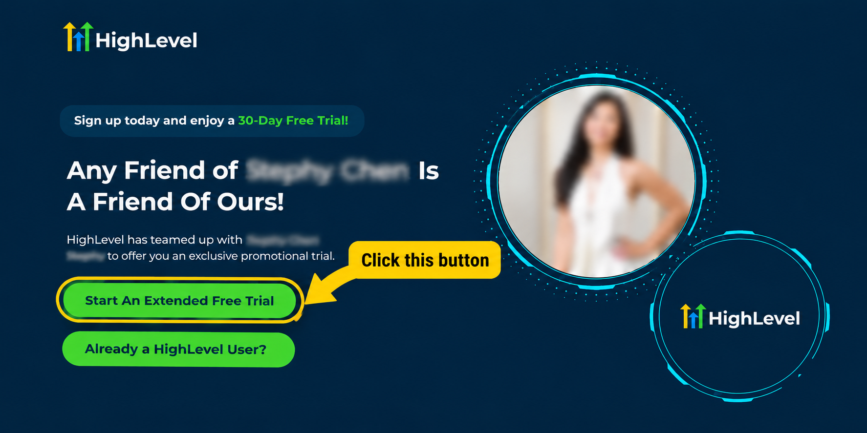 Start your extended HighLevel free trial