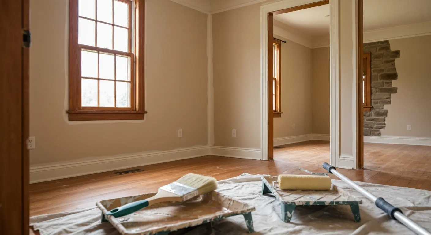 Interior room painting