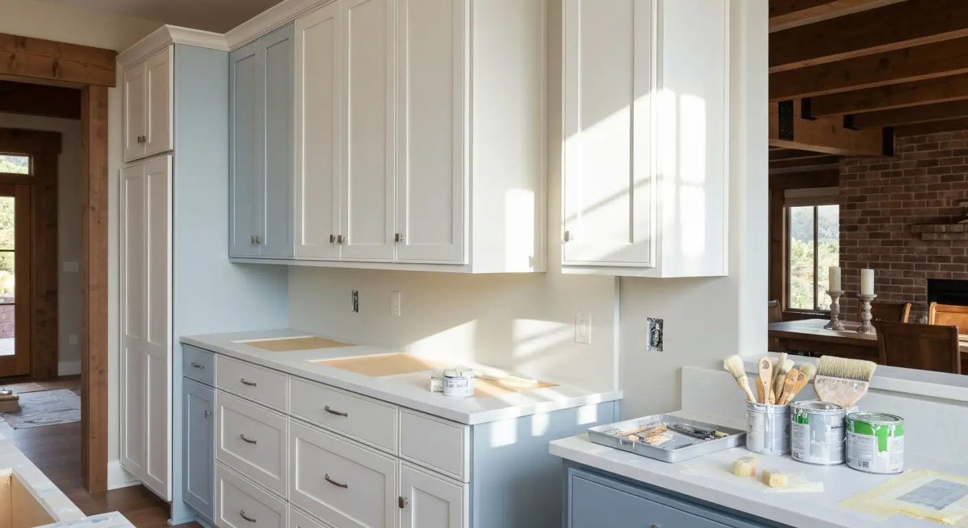 Cabinet painting project