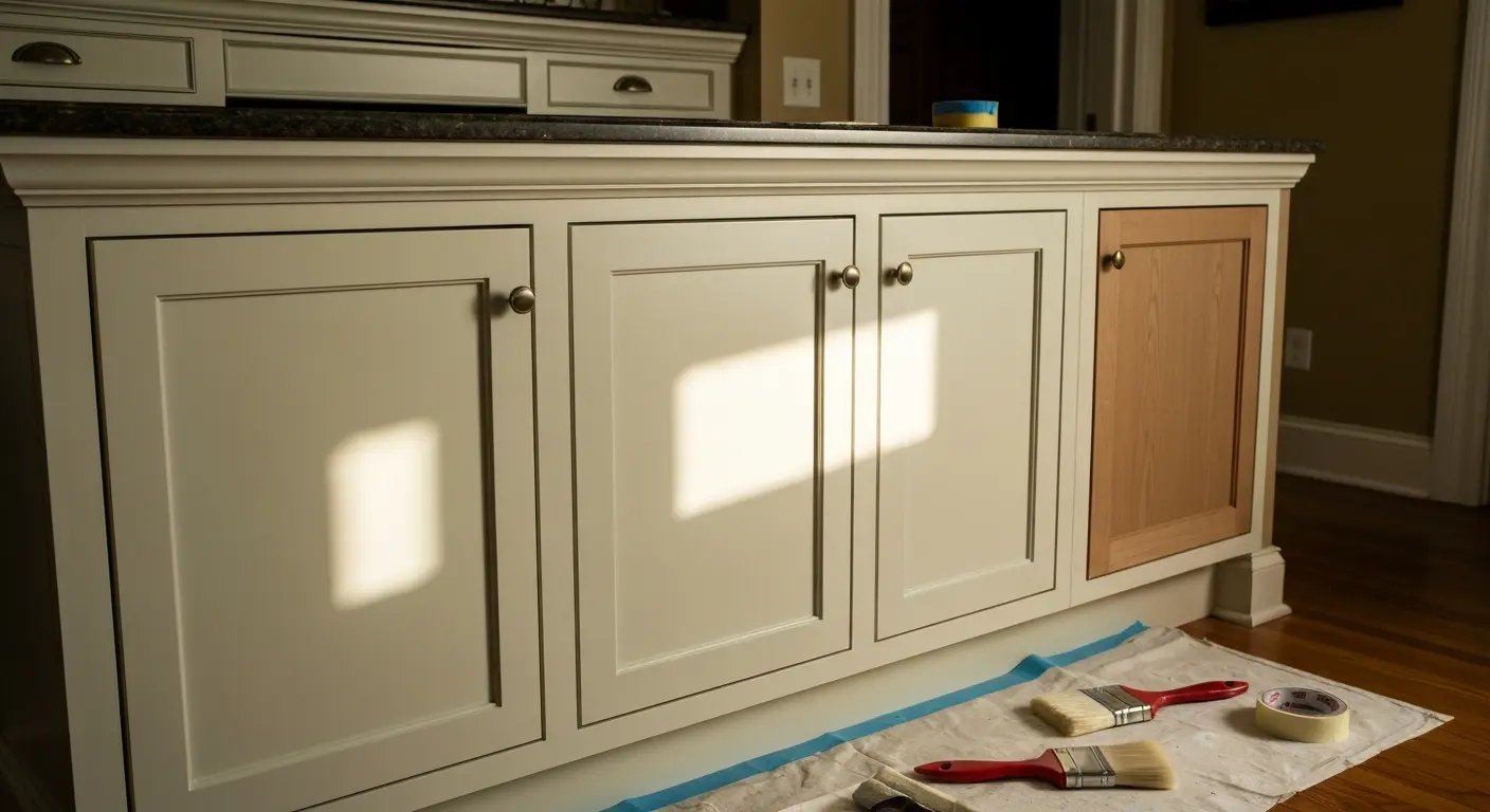 Cabinet painting project
