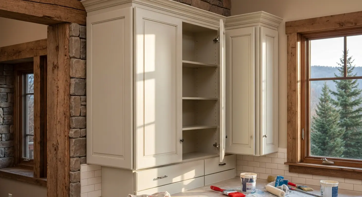 Kitchen cabinet painting