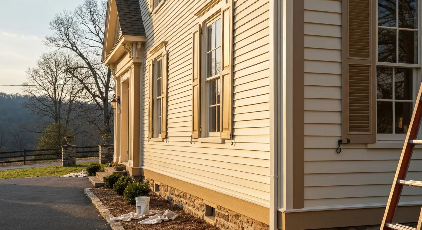 Exterior painting project