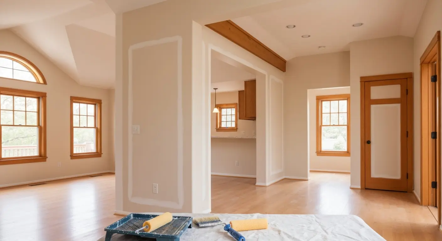 Interior room painting