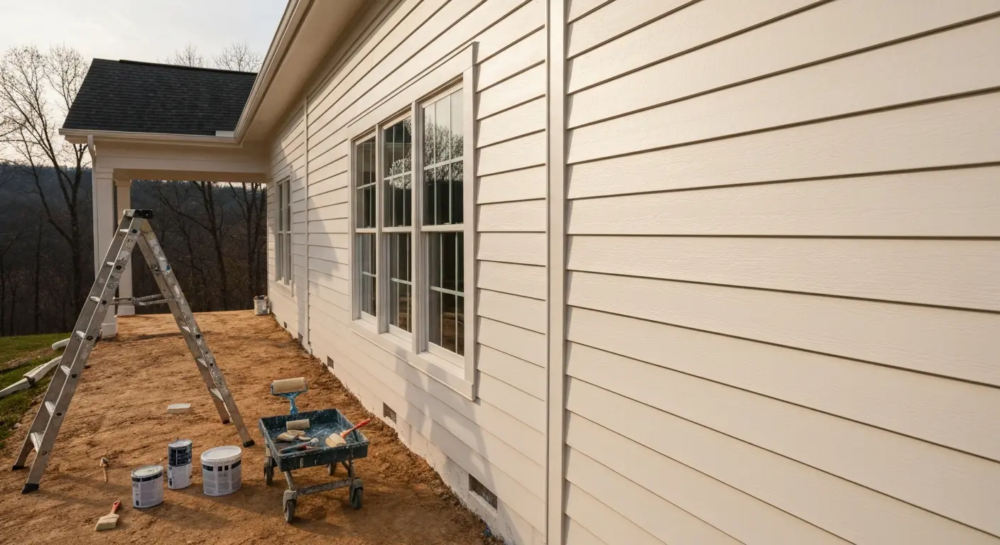 Exterior painting project