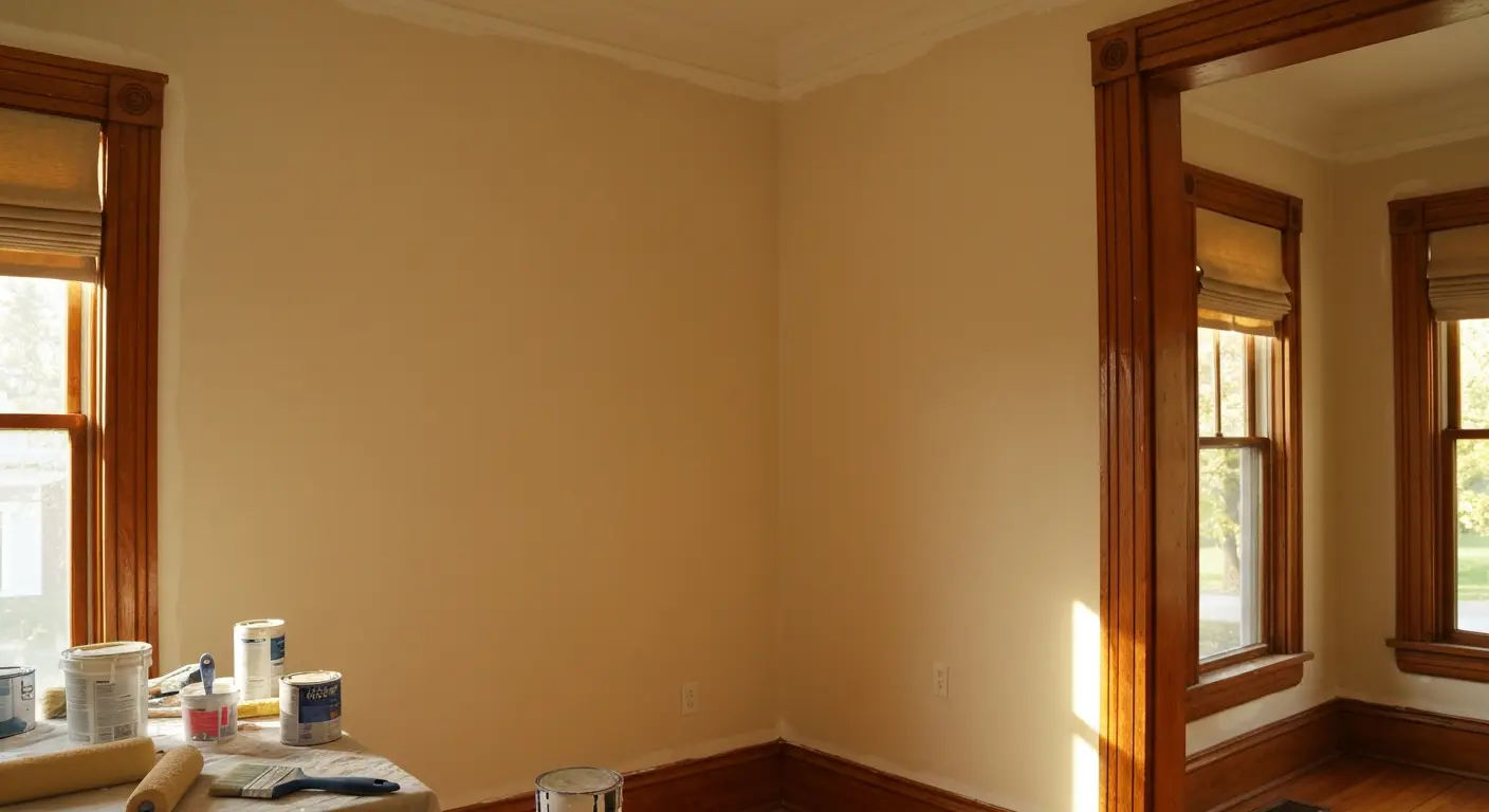Interior room painting