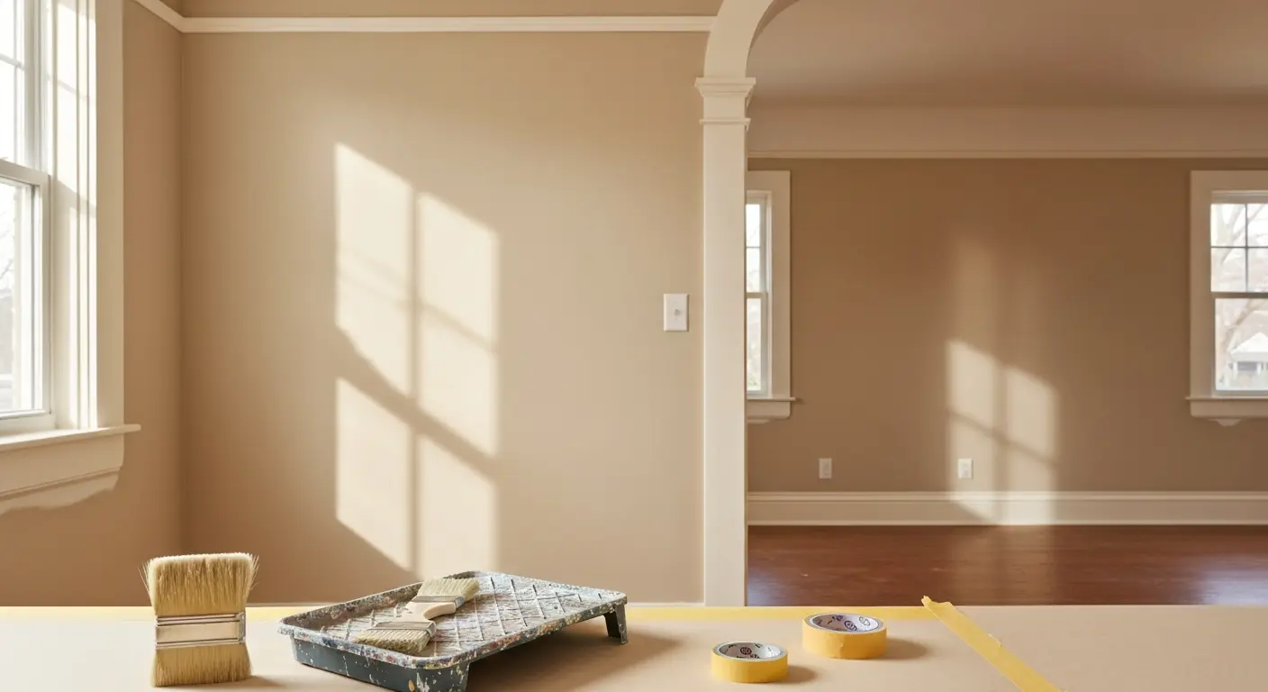Interior paint and finishes