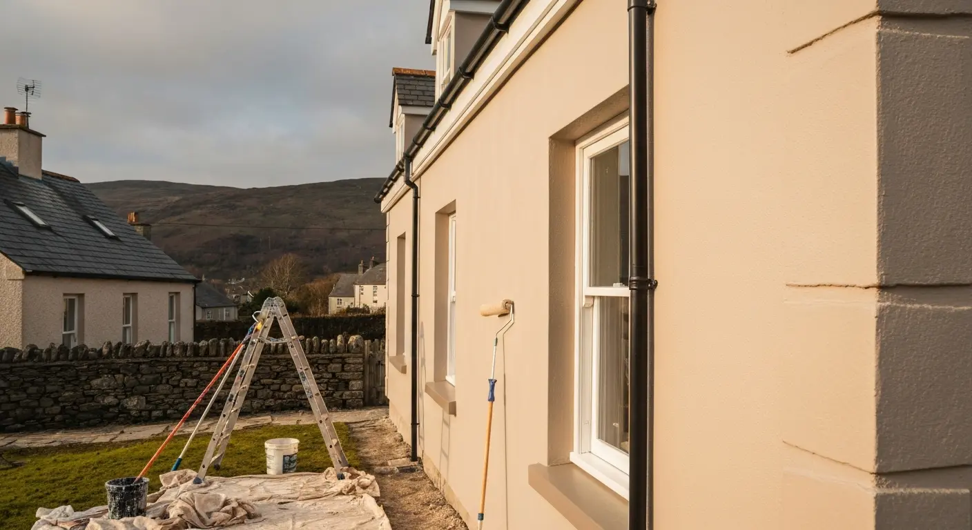 Exterior painting project