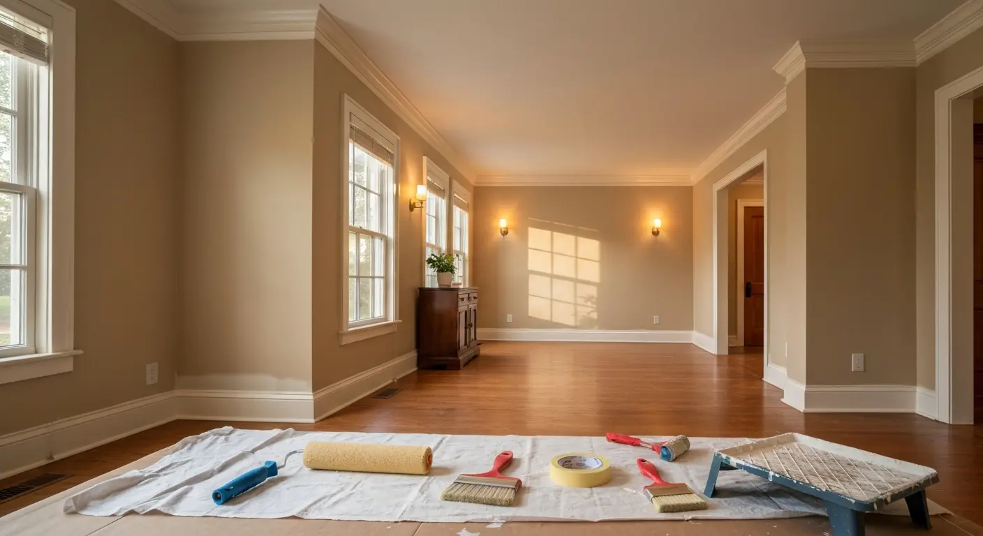 Interior room painting