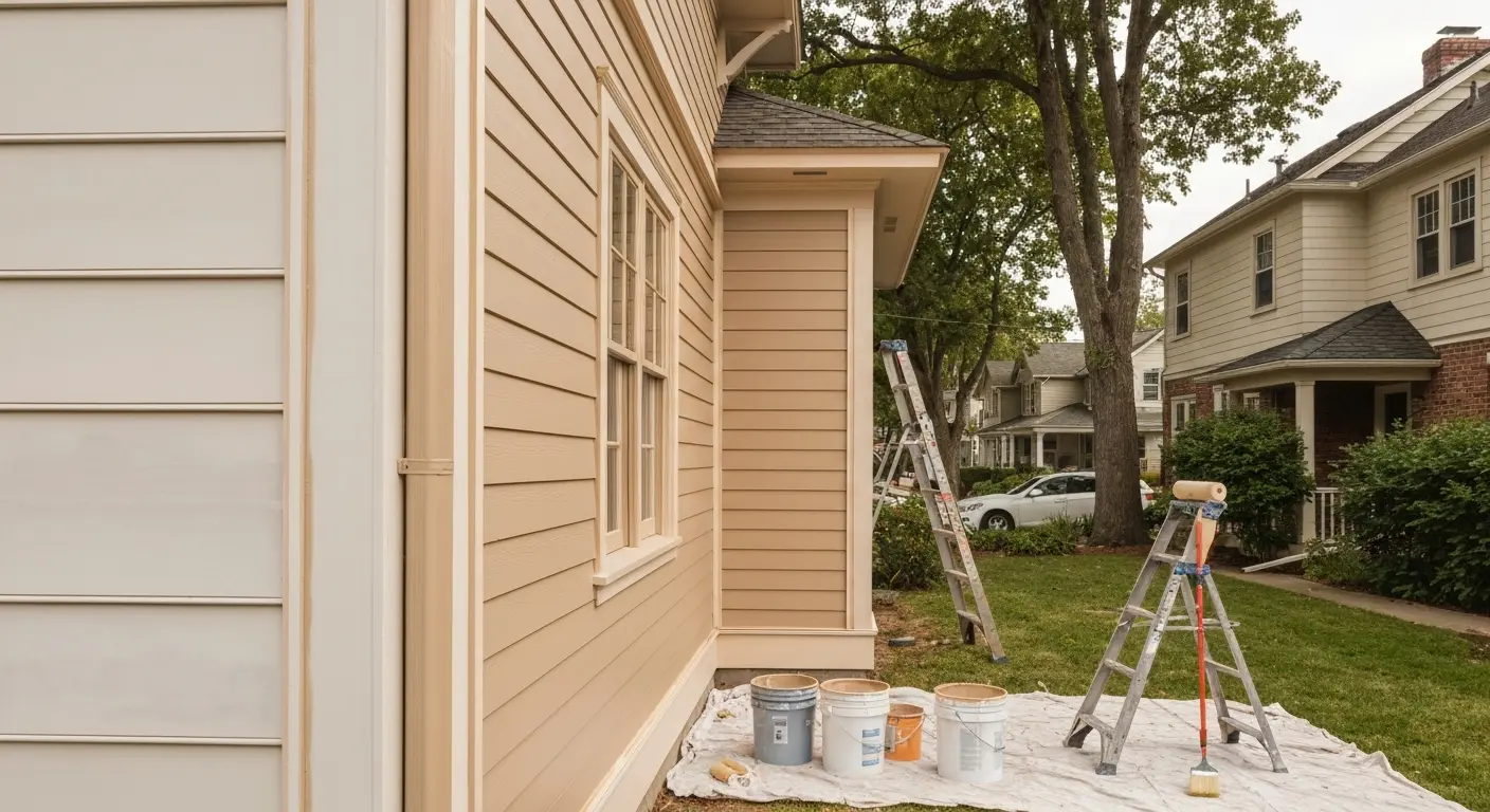 Exterior painting project