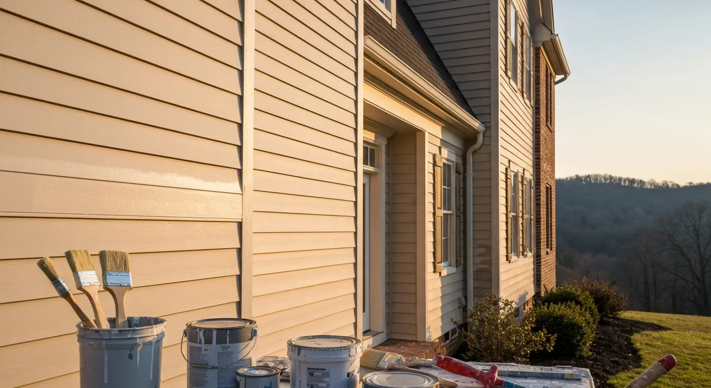 Exterior home painting