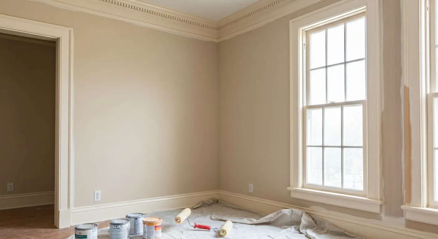 Interior room painting