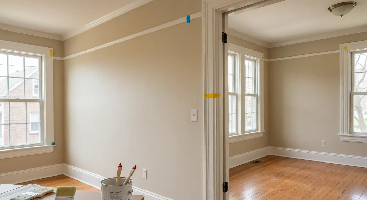 Interior painting project