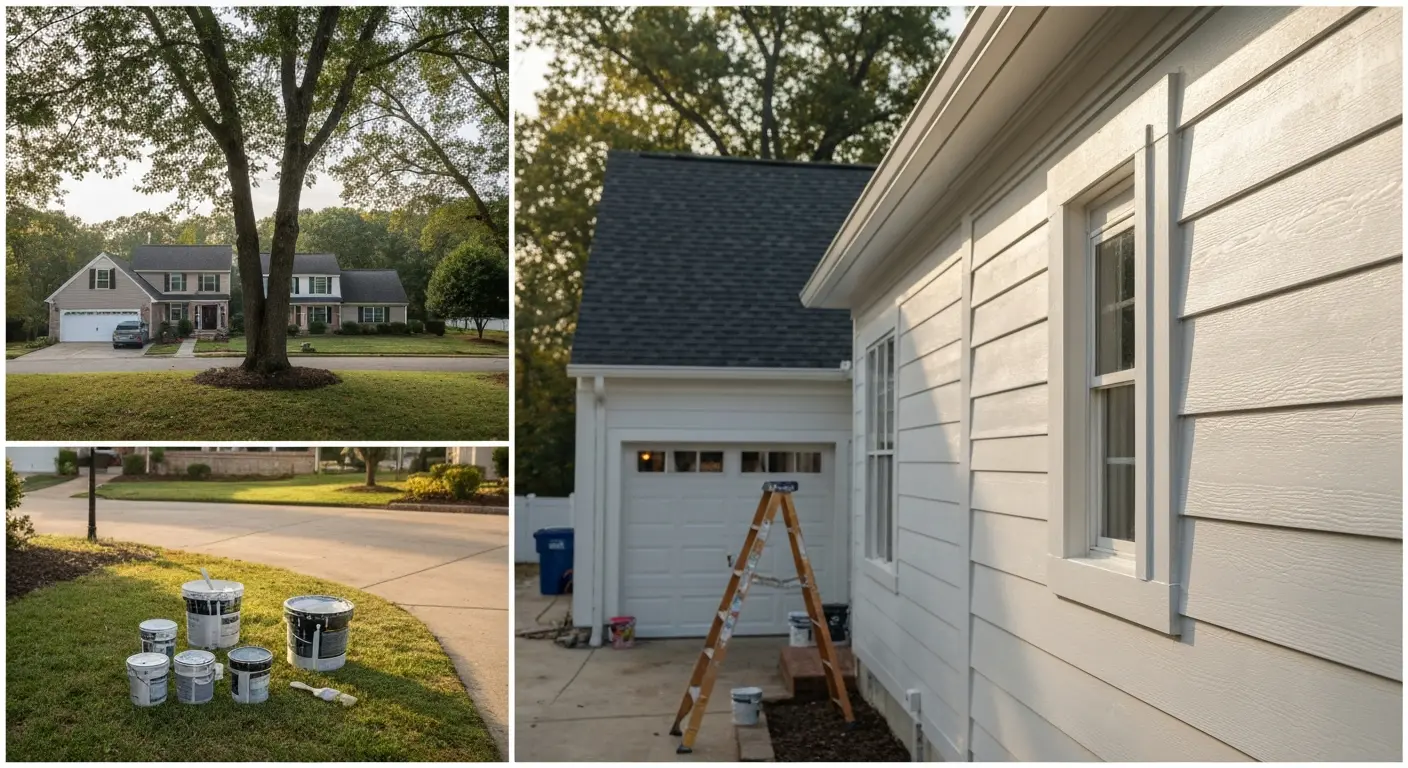 Exterior painting project