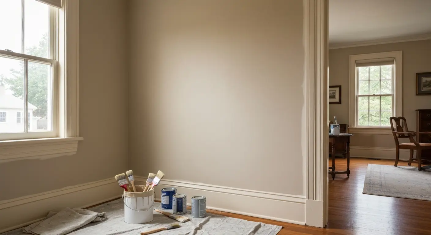 Interior painting project