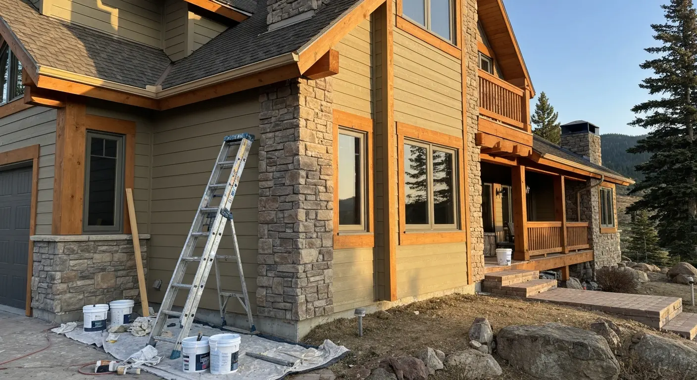 Exterior home painting