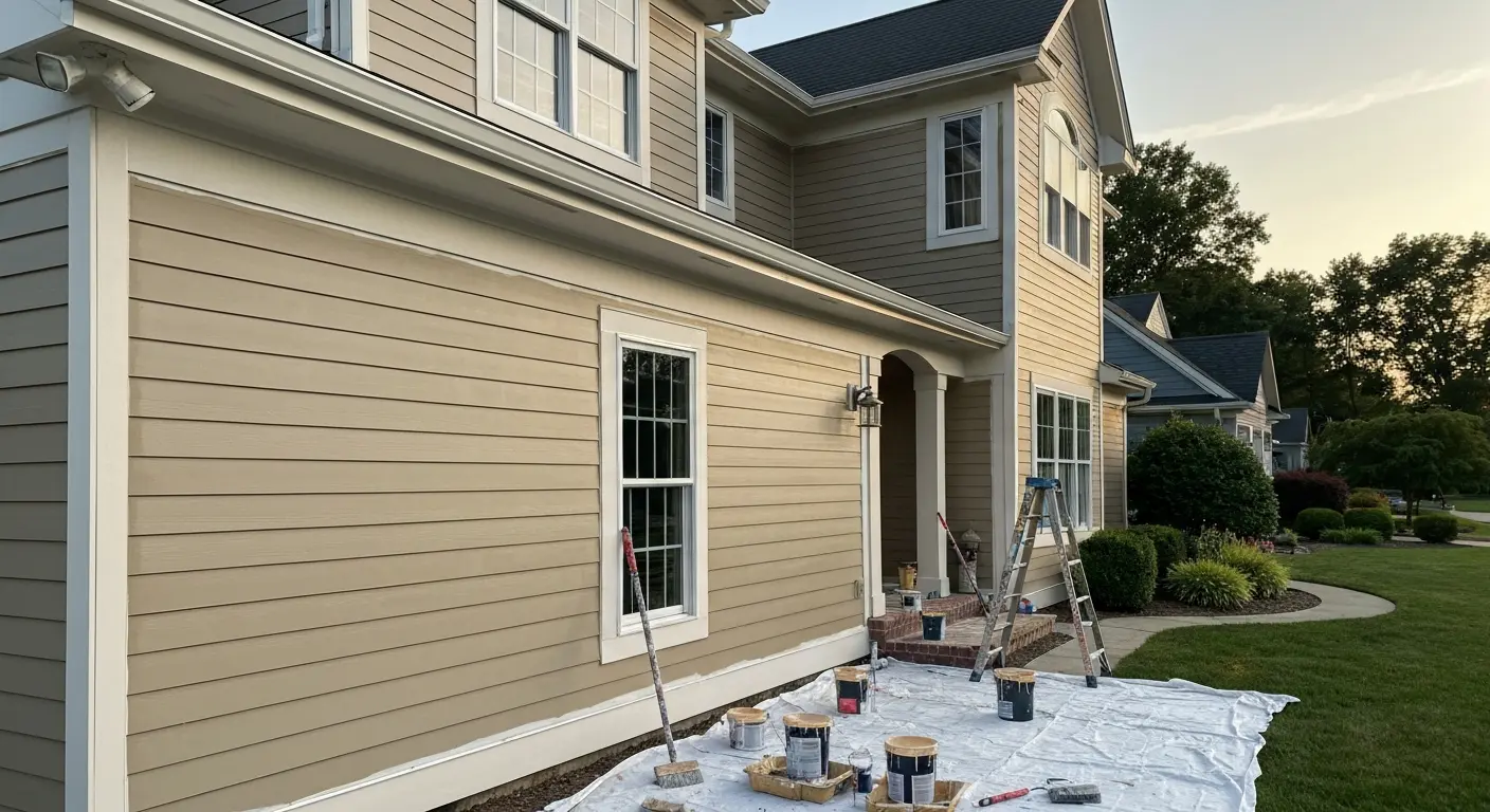 Exterior home painting