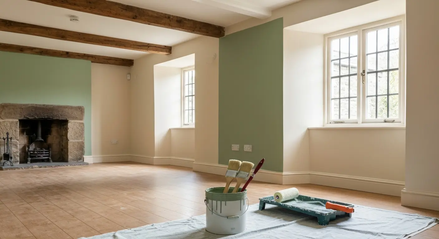 Interior painting project