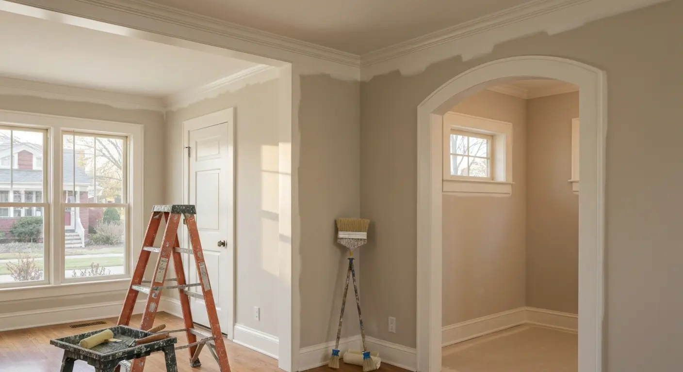 Interior painting project